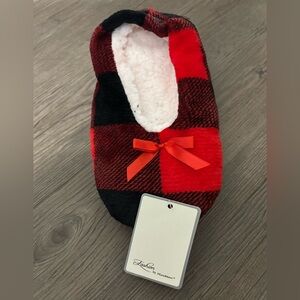 🖤3/$15🖤 NWT Plaid Flannel Fleece Slippers